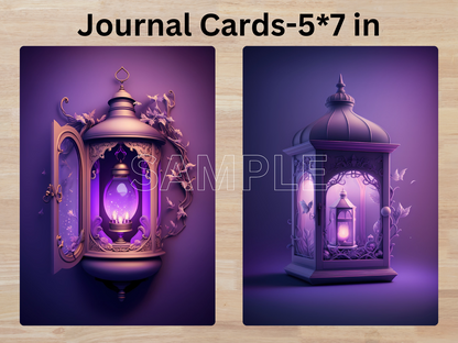 Magical Lanterns-Journal Cards & ATC Cards, Digital Download
